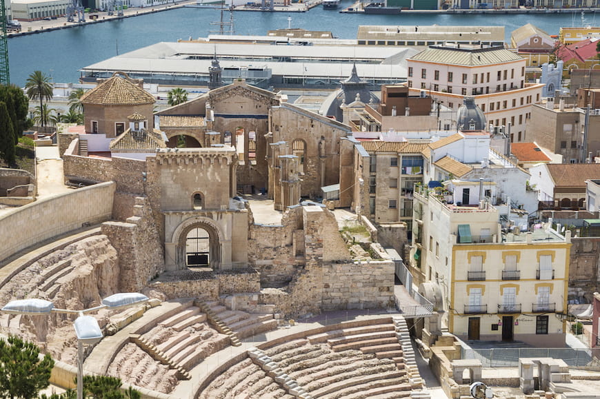 Cartagena ampitheatre Murcia